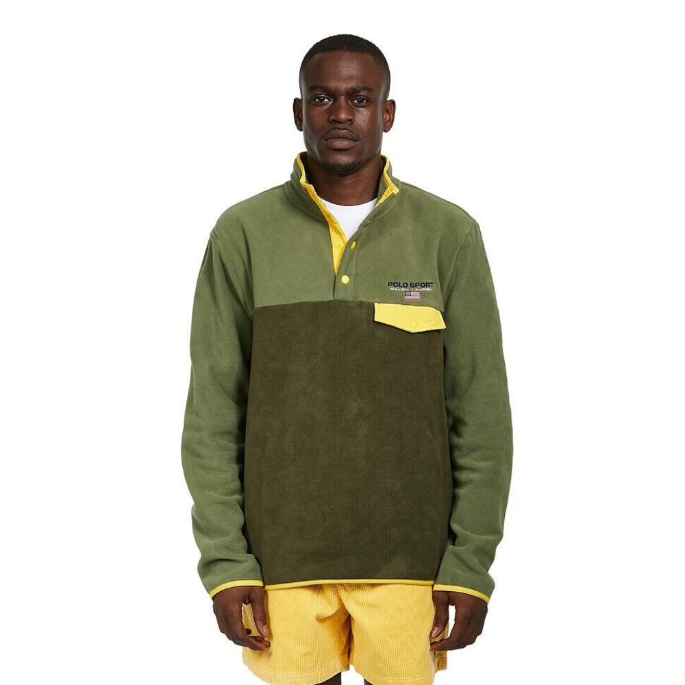 POLO SPORT RALPH LAUREN Men's SweatER XXL Brushed Fleece Pullover NWT $188